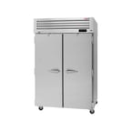 image of Turbo Air PRO-50F-N 51" Two Section Reach-In Freezer w/ 2 Solid Doors, All Stainless Steel, 48 cu. ft.