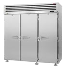image of Turbo Air PRO-77R-N-CRT 78" Three Section Reach-In Refrigerator for Correctional Facility, Solid Doors, Top Mount, 75 cu. ft.
