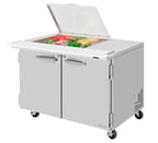 image of Turbo Air PST-48-12M-N-FCL Mega Top Sandwich / Salad Unit Refrigerated Counter