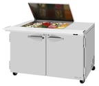 image of Turbo Air PST-48-12M-N-FL Mega Top Sandwich / Salad Unit Refrigerated Counter