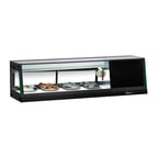 image of Turbo Air SAS-50L-N 46" Countertop Refrigerated Sushi Display Case, Left Compressor