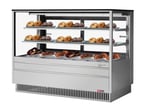 image of Turbo Air TCGB-72UF-DR-S Non-Refrigerated Bakery Display Case