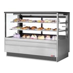 image of Turbo Air TCGB-72UF-S-N 71" Refrigerated Display Case