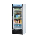 image of Turbo Air TGM-22RVB-N6 28" 1-Section Merchandiser Refrigerator with Glass Door, 20.3 cu. ft.
