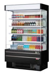 image of Turbo Air TOM-50SEW(B)-N 51" Vertical Open Air Merchandiser, Specify Exterior, Self-Contained, 4 Shelves, 21.3 cu. ft.