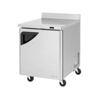 image of Turbo Air TWR-28SD-N 27" 1-Section Worktop Refrigerator w/ 1 Door, 6.8 cu. ft.