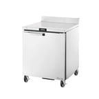 image of True TWT-27-HC~SPEC3 27" 1-Section Worktop Refrigerator w/ 1 Door, All Stainless Steel