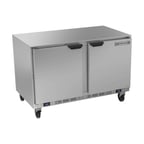 image of Beverage Air UCRF50AHC-1-SA-A 50" Undercounter Freezer/Refrigerator w/ 2 Solid Hinged Doors