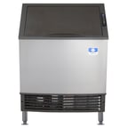image of Manitowoc UDF0140A 26" Air Cooled Full Cube 135 lb Undercounter Ice Machine with 90 lb Bin