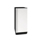 image of U-Line UHCR115-WS01B Cube Ice Maker With Bin w/ 25-lb. Production & Storage Capacity