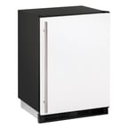 image of U-Line UHRF124-WS01A 24" Undercounter Freezer/Refrigerator w/ 1 Solid Door, 3 Glass Shelves
