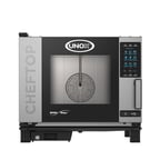 image of UNOX XAVC-0511-EPRM Hotel Size Countertop Electric Combi Oven with Programmable Controls