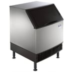image of Manitowoc URF0140A 26" Air Cooled Regular Cube 127 lb Undercounter Ice Machine with 90 lb Bin
