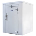 image of U.S. Cooler CI1010NF.PA95 10' X 10' Indoor Fastcooler Indoor Walk-In Cooler: 9'-9 1/2" X 9'-9 1/2" X 7'-6" - No Floor without Floor, Remote