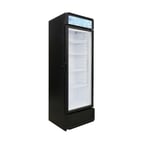 image of Coldline G8E-B 21" 1-Section Merchandiser Refrigerator in Black, 9 cu. ft.