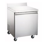 image of U-STAR USWR-1D 27" 1-Section Worktop Refrigerator w/ 1 Door, 5.5 cu. ft.