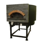 image of Univex DOME47R Artisan Stone Hearth Round Pizza Oven, Wood / Coal / Gas Fired, (7) 12" Pizza