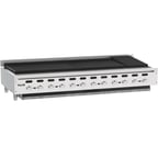 image of Vulcan VACB72 72" Countertop Heavy Duty Gas Radiant Charbroiler w/ (13) Burners, 221.000 BTU