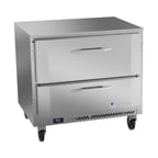 image of Victory VURD32HC-2 32" 1-Section Undercounter Refrigerator w/ 2 Drawers, 7.22 cu ft