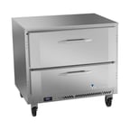 image of Victory VURD36HC-2 36" 1-Section Undercounter Refrigerator w/ 2 Drawers, 8.5 cu ft