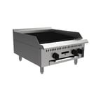 image of Venancio USA PCB60G-CT 60" Countertop Gas Radiant Charbroiler w/ (5) Burners, 150.000 BTU