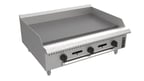 image of Venancio USA PGM36G-CT 36" Countertop Manual Gas Griddle, 3/4" Steel Plate, 90.000 BTU