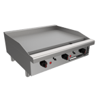 image of Venancio USA R36CT-36G 36" Countertop Manual Gas Griddle, 3/4" Steel Plate, 64.500 BTU