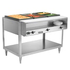image of Vollrath 38117 46" Servewell® Electric (3) Sealed Well Hot Food Table
