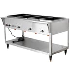 image of Vollrath 38219 76" Servewell® Electric (5) Sealed Well SL-Hot Food Table