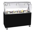 image of Vollrath 39704 60" 2-Series Affordable Portable™ Utility Station w/ NSF2 Certified Cafeteria Breath Guard