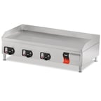 image of Vollrath 40717 36" Countertop Electric Griddle with 36" x 16.5" Surface, Thermostatic Controls, 220v/1ph
