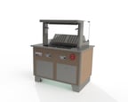 image of Vollrath 69718S-1-VCL Induction Hot Food Serving Counter