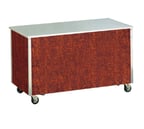 image of Vollrath 98711 88" 4-Series Signature Server® Utility Station w/ Stainless Steel Countertop