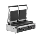 image of Vollrath PSG4-DF208240-C Double Cast Iron Sandwich Grill w/ Smooth Plates for Canadian Use 
