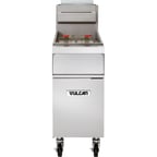 image of Vulcan 1GR45M-QS-PLATINUM Full Pot Floor Model Gas Fryer