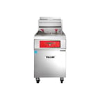 image of Vulcan 1TR85DF PowerFry3™ Full Pot Floor Model Gas Fryer w/ 90-lb Capacity, Built-In Filtration