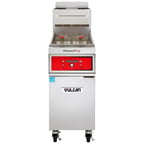image of Vulcan 1VK45D 15" Floor Model Gas Fryer, 50 lb.