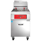 image of Vulcan 1VK65D 21" Floor Model Gas Fryer, 70 lb.