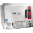image of Vulcan C24EO3AF 3 Pan Electric Convection Steamer, Boilerless Countertop with Auto-Fill