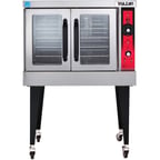 image of Vulcan SG4 Full Size Gas Convection Oven with Single Deck, Solid State Controls, 60.000 BTU