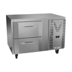 image of Victory VURD46HC-2 46" 1-Section Undercounter Refrigerator w/ 2 Drawers, 10.8 cu ft