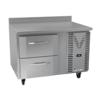 image of Victory VWRD46HC-2 46" 1-Section Worktop Refrigerator w/ 2 Drawers, 10.8 cu. ft.
