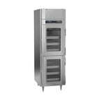 image of Victory WCDT-1D-S1-HC 27" Glass Door Wine Refrigerator, Dual Temperature, 60 Bottles