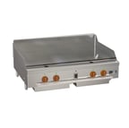 image of Wood Stone WS-GPL-4836-CT 48" Countertop Thermostatic Gas Griddle, 3/4" Steel Plate, 110.000 BTU