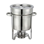 image of Winco 207 Stainless Steel 7 Qt. Soup Warmer