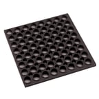 image of Winco RBMH-35K Rubber Floor Mat w/ Straight Edges, Anti-Fatigue - 3' x 5' x 3/4"