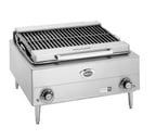 image of Wells B-40 24" Countertop Electric Charbroiler w/ 21.5"W x 14.5"D Cooking Area, 5.4 kW