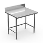 image of Winholt DTB-2472 Stainless Steel Top " 63" - 72" Work Table