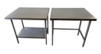 image of Winholt DTR-3048-HKD Stainless Steel Top " 40" - 48" Work Table