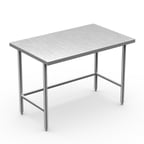 image of Winholt DTR-3048 Stainless Steel Top " 40" - 48" Work Table